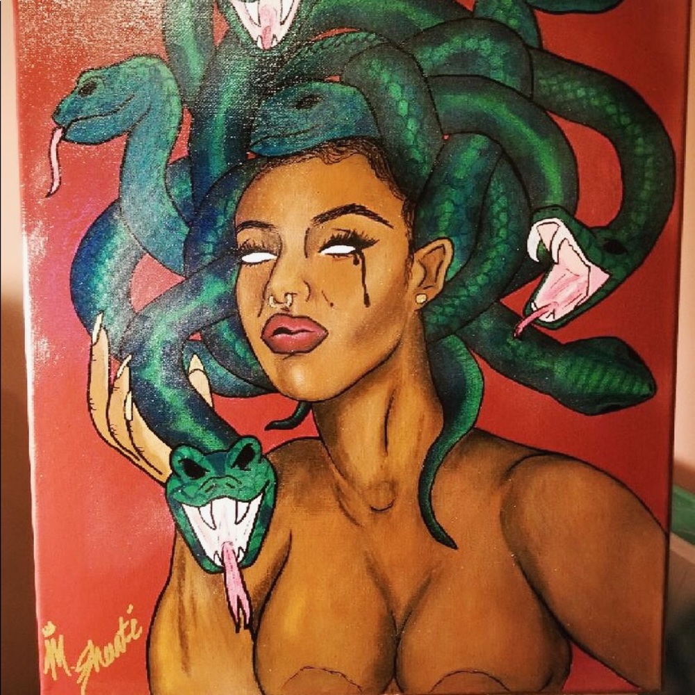 Medusa Painting